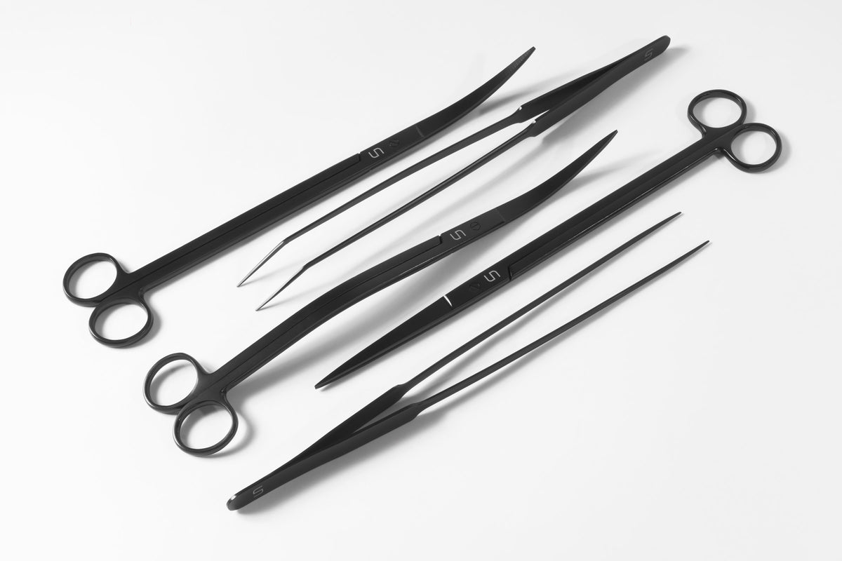 UNS Aquascaping Tools - Straight Scissors view 2