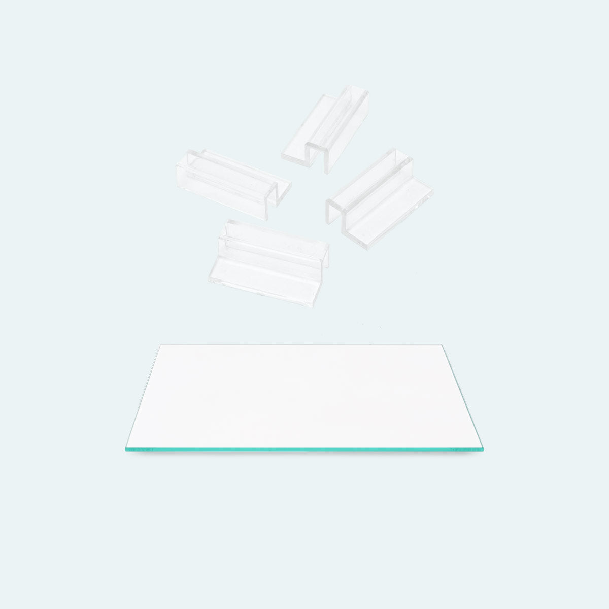 UNS Cube Aquarium & Glass Lid Bundle view 2