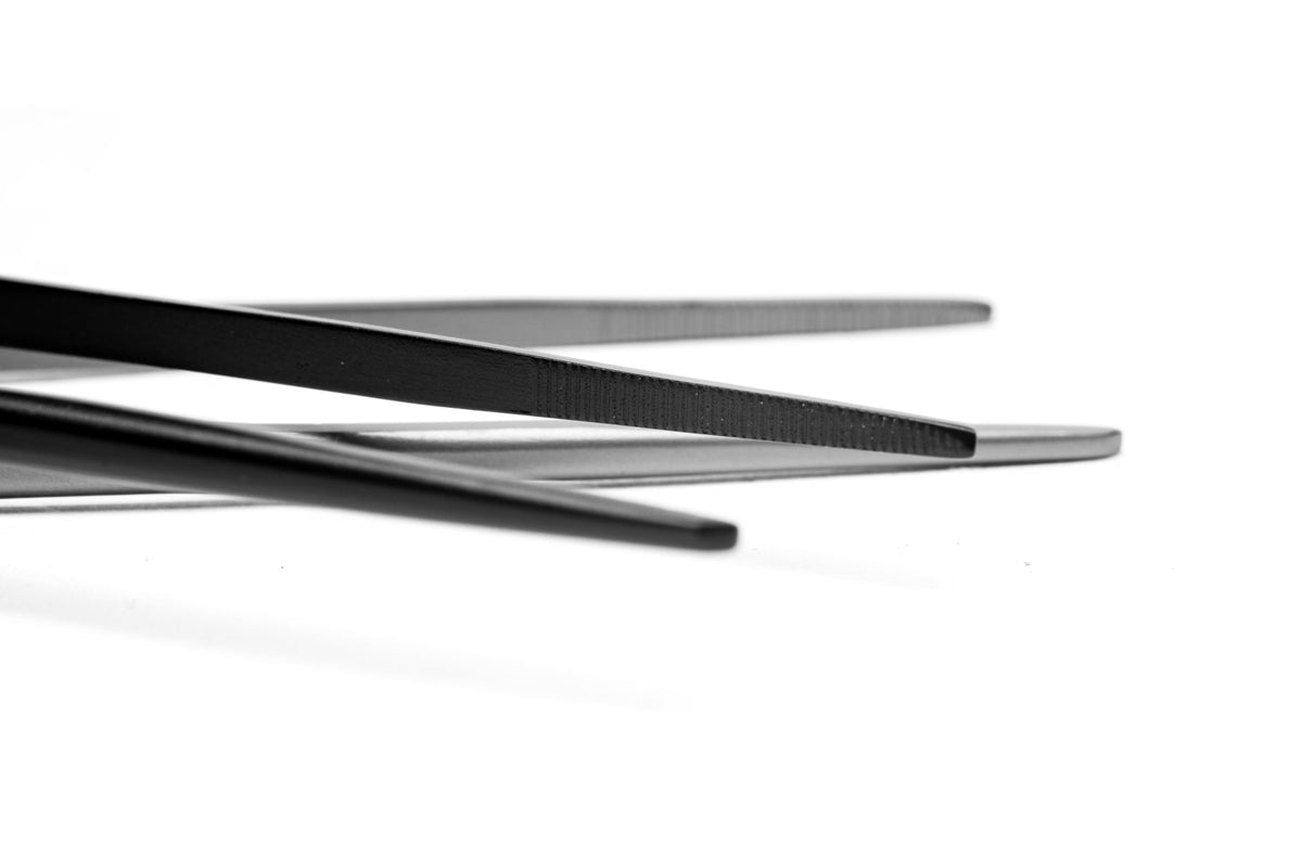 UNS Pro Aquascaping Tools - Straight Tweezers (Pinsettes) view 4